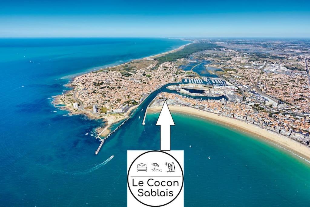 Sunny Studio Terrasse, Hypercentre La Plage A 2 Pas ! Ле-Сабль-д'Олонн Екстер'єр фото
